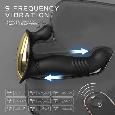 YoYoLemon Prostate Massager P-spot Stimulator for Men, Vibrating Anal Toy